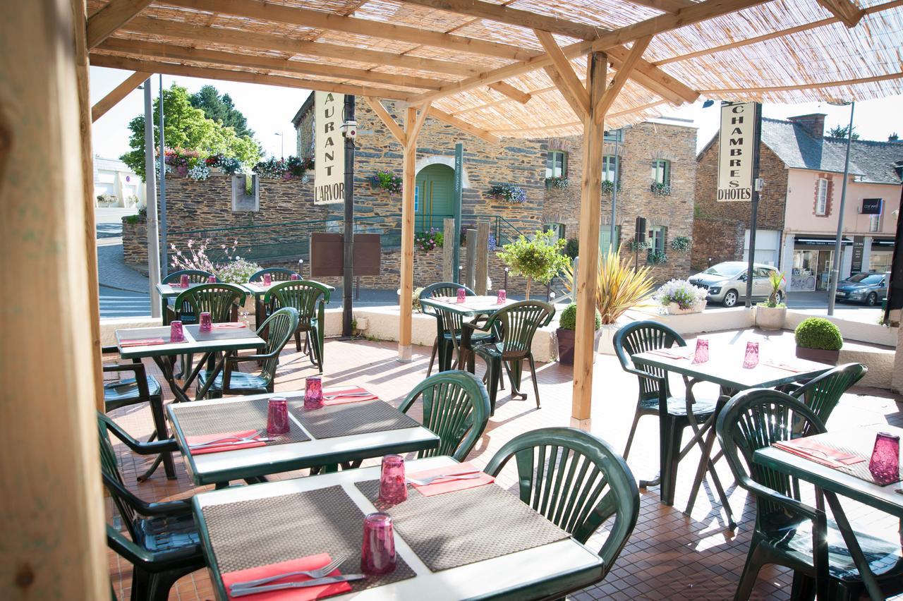 L'Arvor Hotel Guer Exterior photo